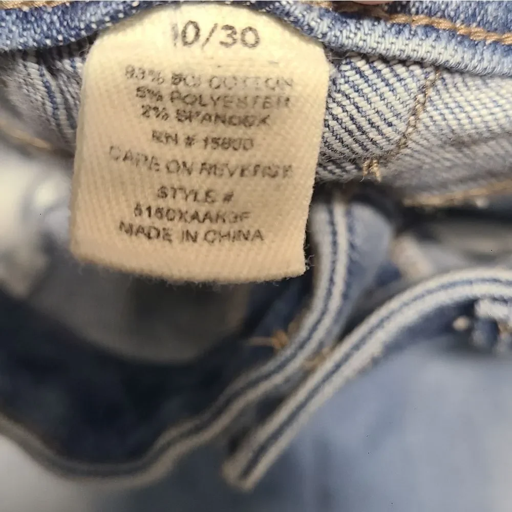 Mason & Belle Straight Leg Crop Jeans - Picture 7 of 10